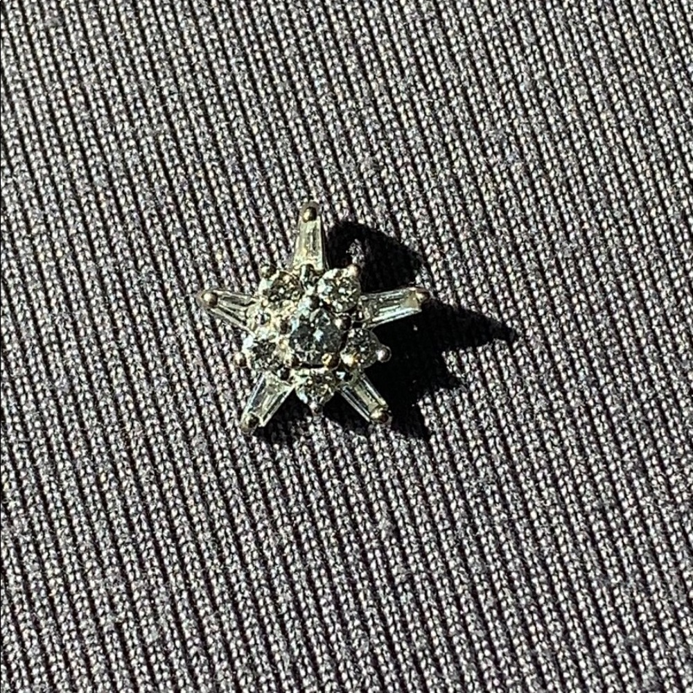 Diamond star pendant